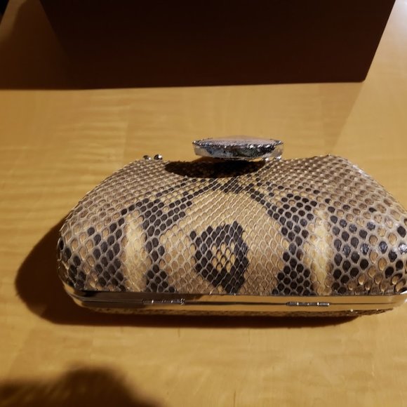 Edidi snakeskin clutch handbag - Picture 9 of 9